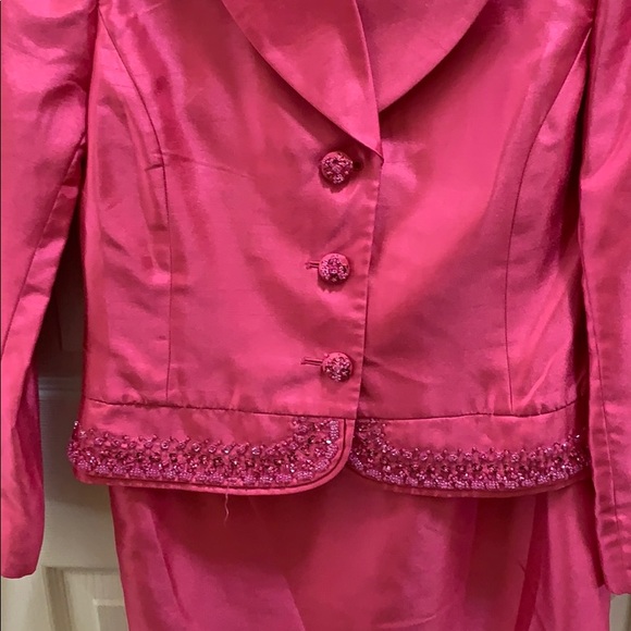 KASPER Pink Suit - Picture 7 of 7
